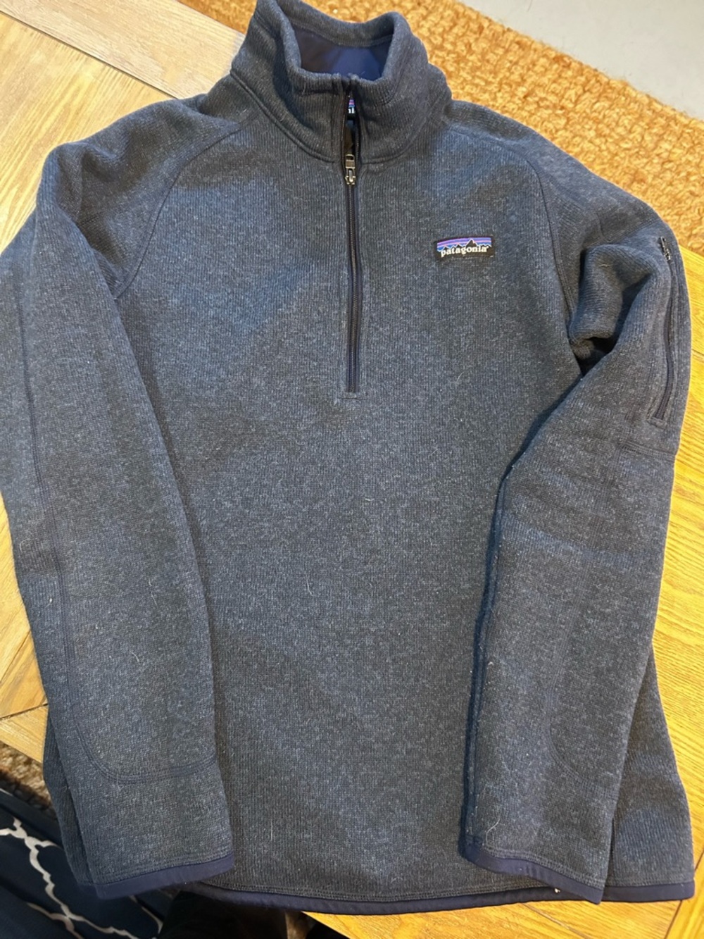 Patagonia Women’s Blue Half-Zip Pullover